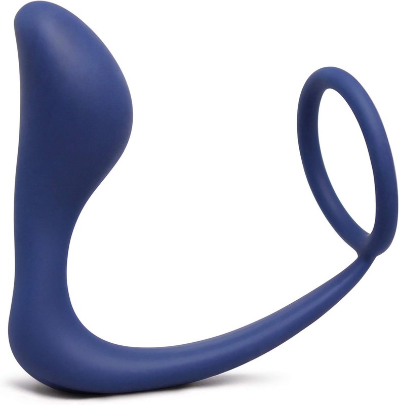 LYNK Pleasure Cock Ring Prostate Massager - Seamless Silicone Prostate Toy Butt