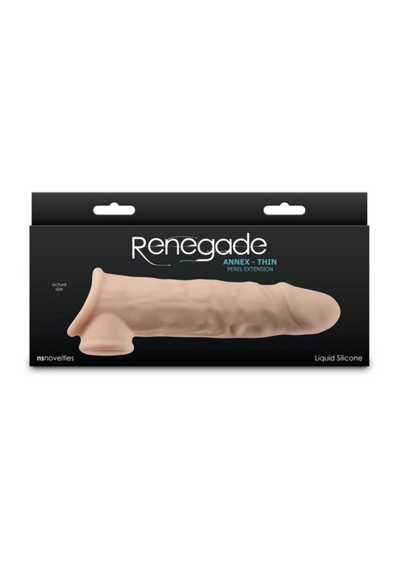 Renegade Annex Thin Penis Extension Liquid Silicone Stroker gallery