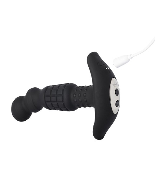 Pineapple Man Vibrating Prostate Massager - Black gallery