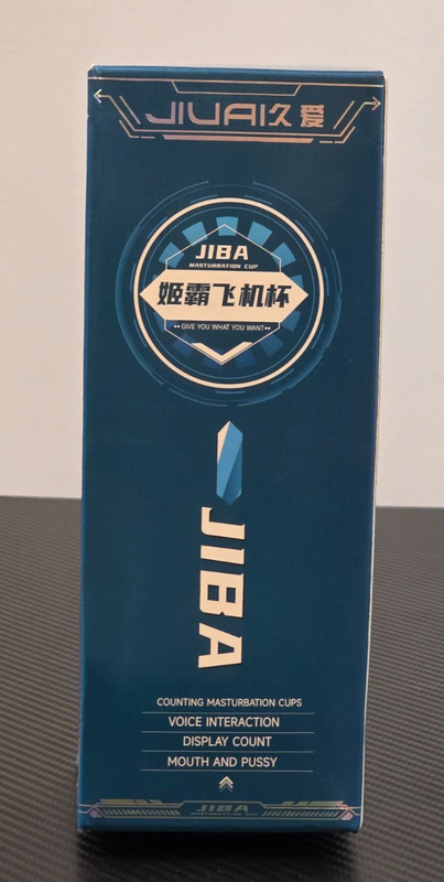 Jiuai Jiba Men's Electric Masturbator W/ Display Count/ Voice Interaction *Read gallery