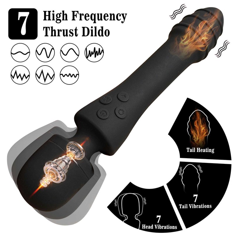 2026 Sex Toys For Women Rechargeable G-spot Clit Vibrator Dildo Massager Adult