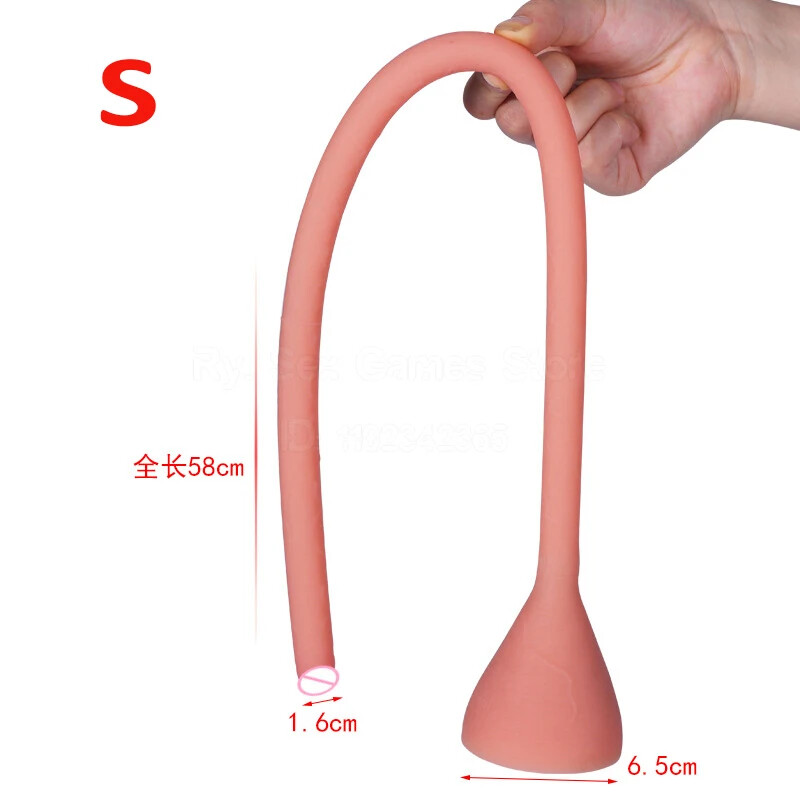 58cm/88cm/118cm Super Long Slender Dildo Realistic Dildo Silicone Finger Dildo