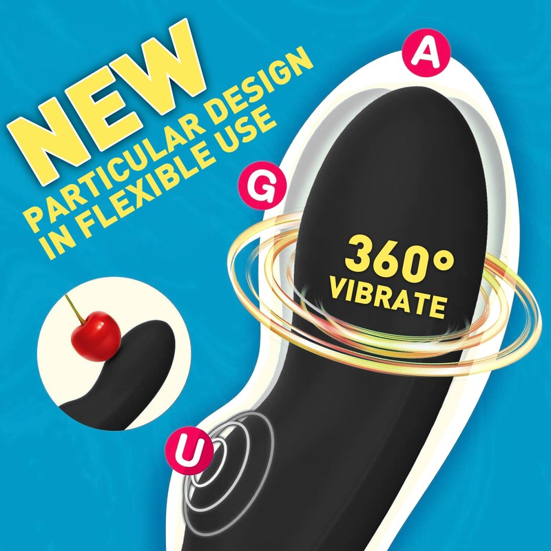 Rotating Thrusting Dildo G-spot Rabbit Vibrator Machine Sex Toys For Women Men gallery