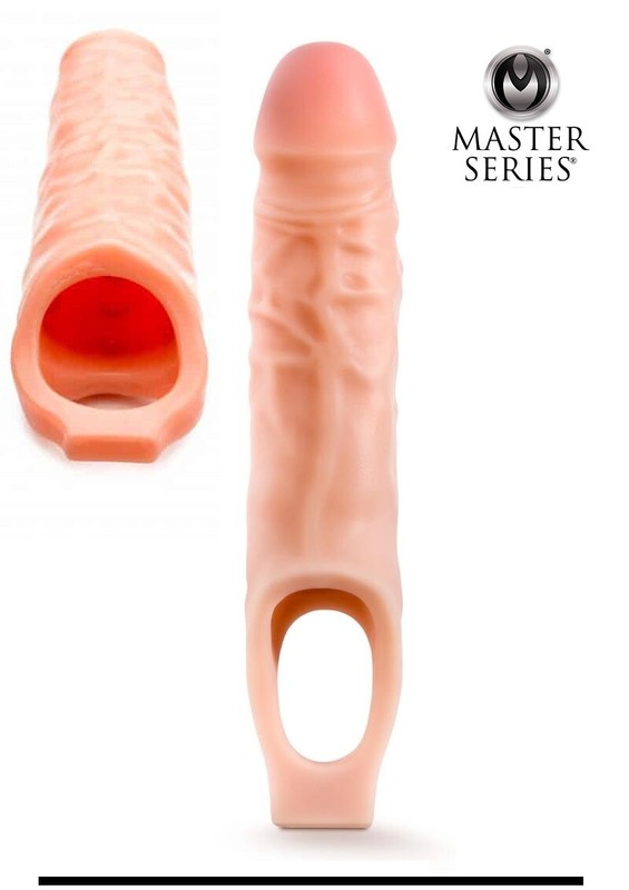 Penis Extension for Men Extender Thick Cock Sheath Sleeve Girth Enhancer HOLLOW