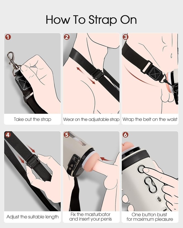 Compact Automatic Masturbator for Solo Play with 7.48 Inches Insertable Length gallery