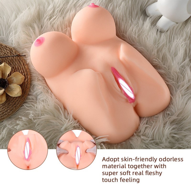 Realistic Sex Toys for Men Masturbator Pocket Pussy Vagina Anal Breast Love D0ll gallery