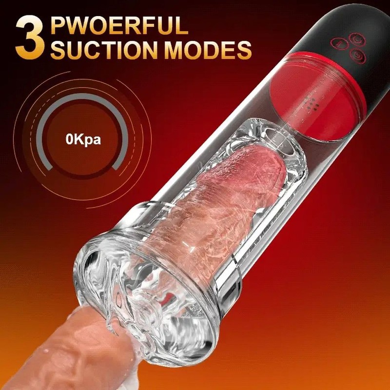 Vacuum Penis Pump Penis Enlargement Pump for ED Male Masturbator Sex Toy for Men gallery
