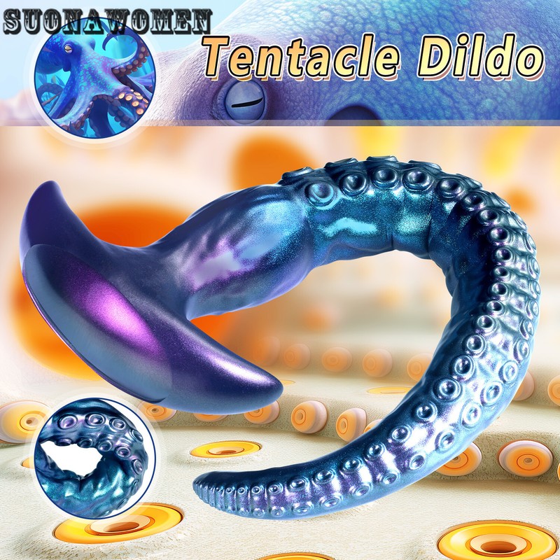 Tentacles Penetration Anal Plug Ass Butt Plug Dildo Anal Dilator Adult Sex Toys gallery