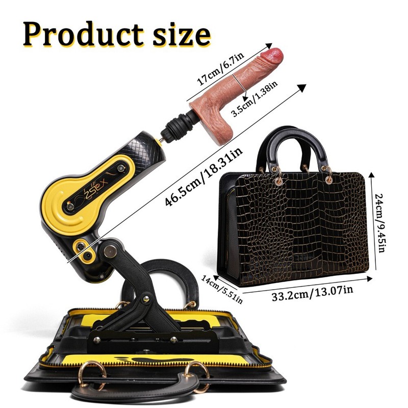Hands-Free Sex Machine Love Machine Vibrator Stimulator Thrusting Heating Dildo gallery