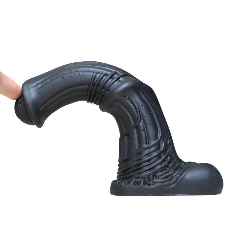 Dildo Big Cock Huge Adult Sex Toys Anal Plug Butt Black Vagina Soft Silicone gallery