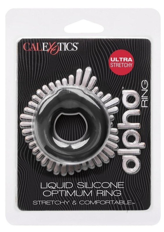Alpha Liquid Silicone Optimum Ring – Black