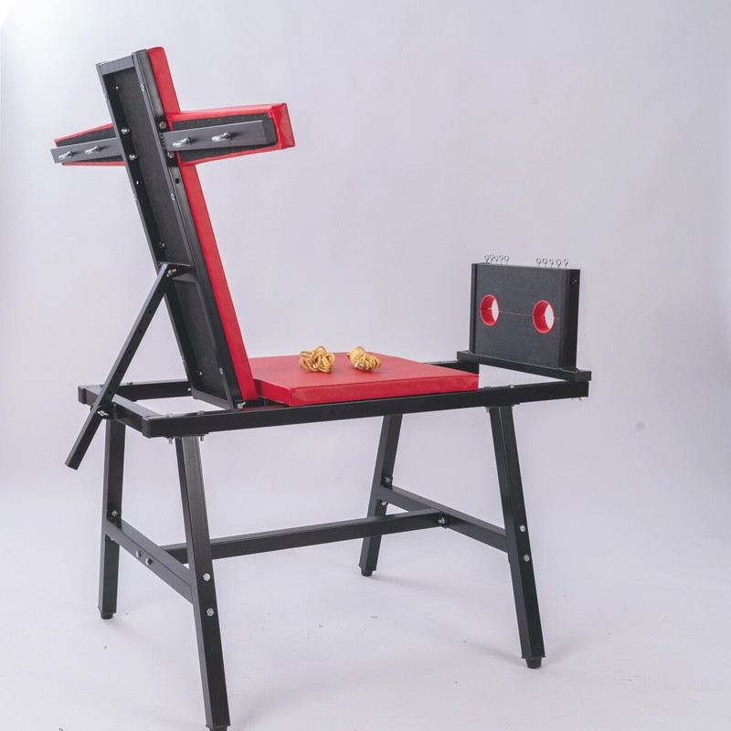 BDSM Bondage Kit Sex Furniture Chair Bench Torture Rack Flail Manacles Sex Toys gallery