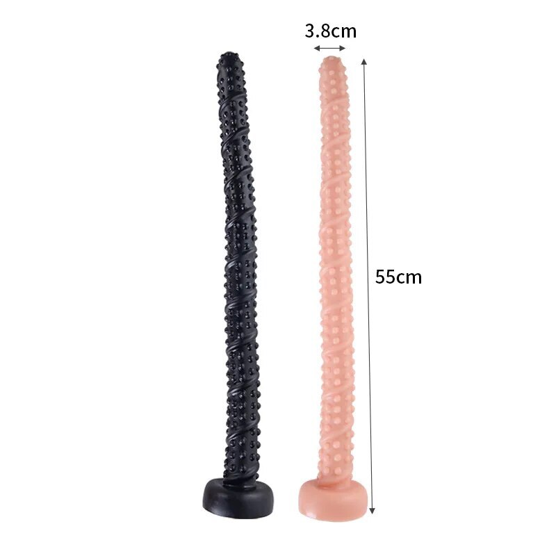 55cm Long Dildo Anal Plug Anus Vagin Dilator Massage Masturbatorol Sex Toy gallery
