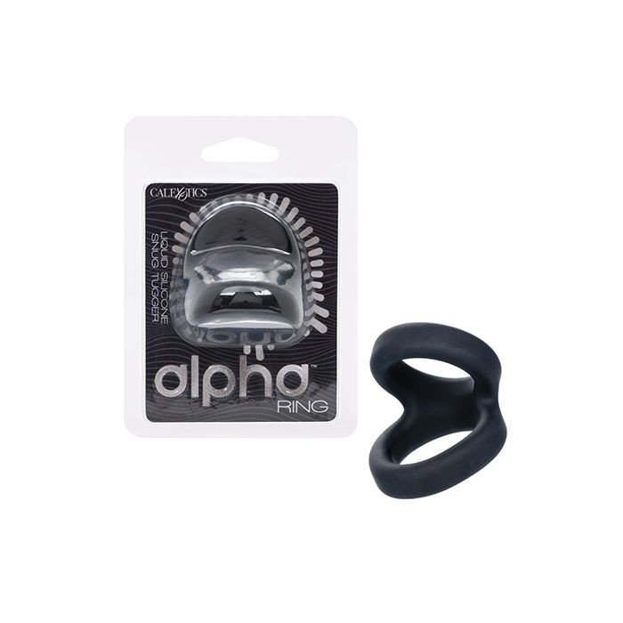 Alpha Liquid Silicone Snug Tugger – Black
