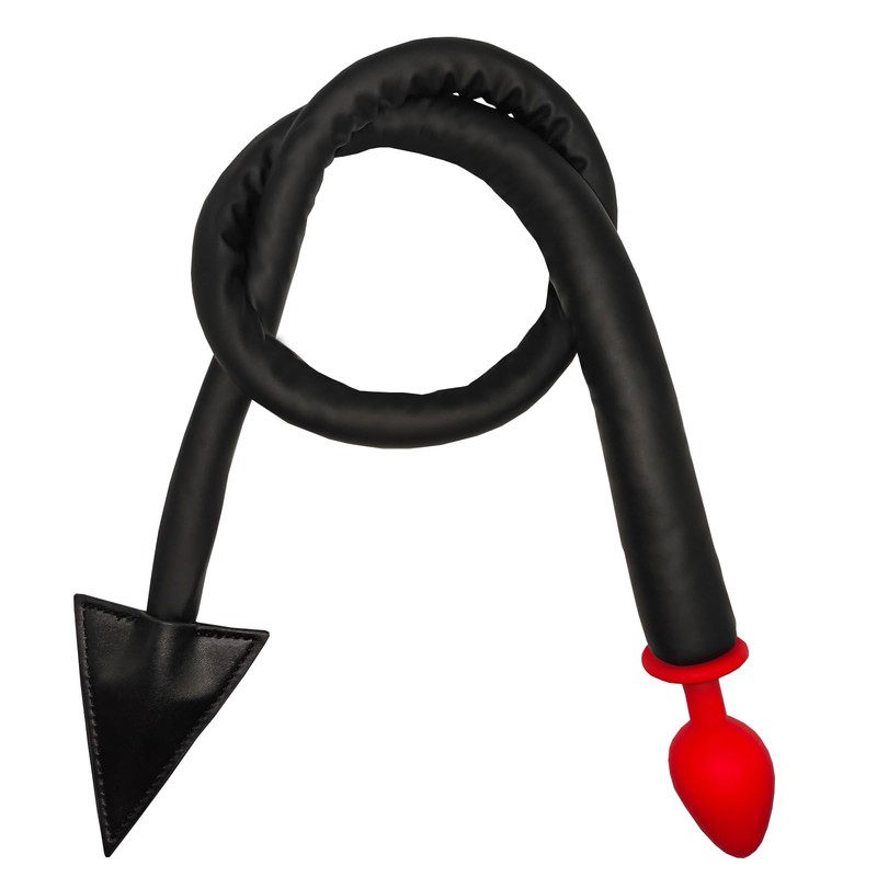 Silicone Butt Plugs with Devil Tail Cosplay Anal Plug Anal Tail Sex Toys Smoo gallery