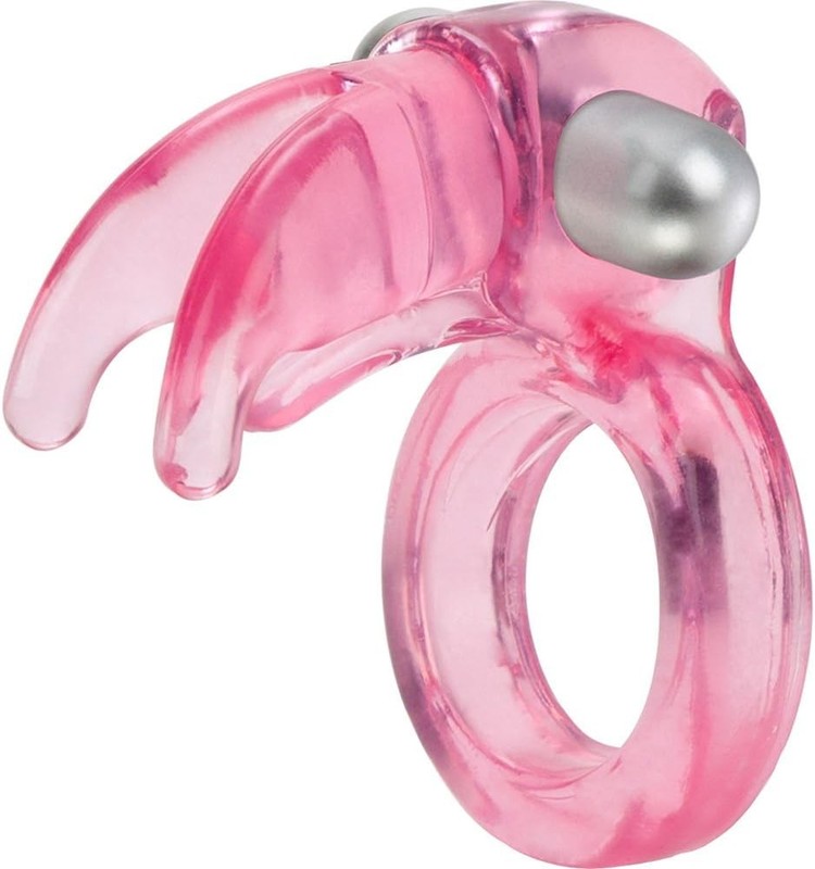 CalExotics Triple Clit Flicker Cock Ring Rechargeable
