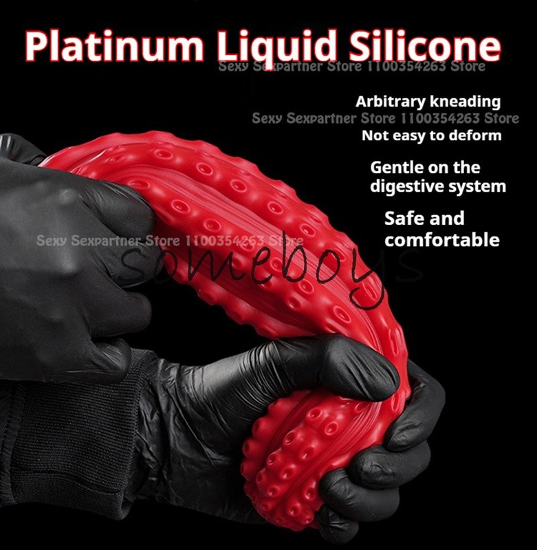 Huge Tentacle Anal Plug Butt Plug Anus Dilator Ass Dildo Sex Toys for Women Men gallery