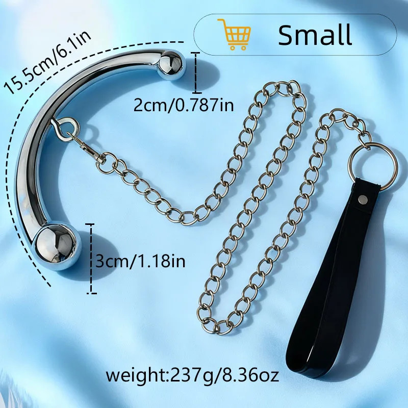 Prostate Massage Anal Plug Bondage Leash Slave Couples Play Sex Toy Men Women