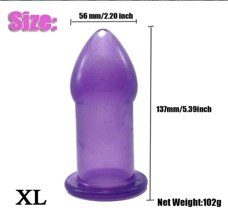 Huge Big Extra Large Anal Butt Plug Silicone Dildo G-spot Sex Toys for Men Women gallery