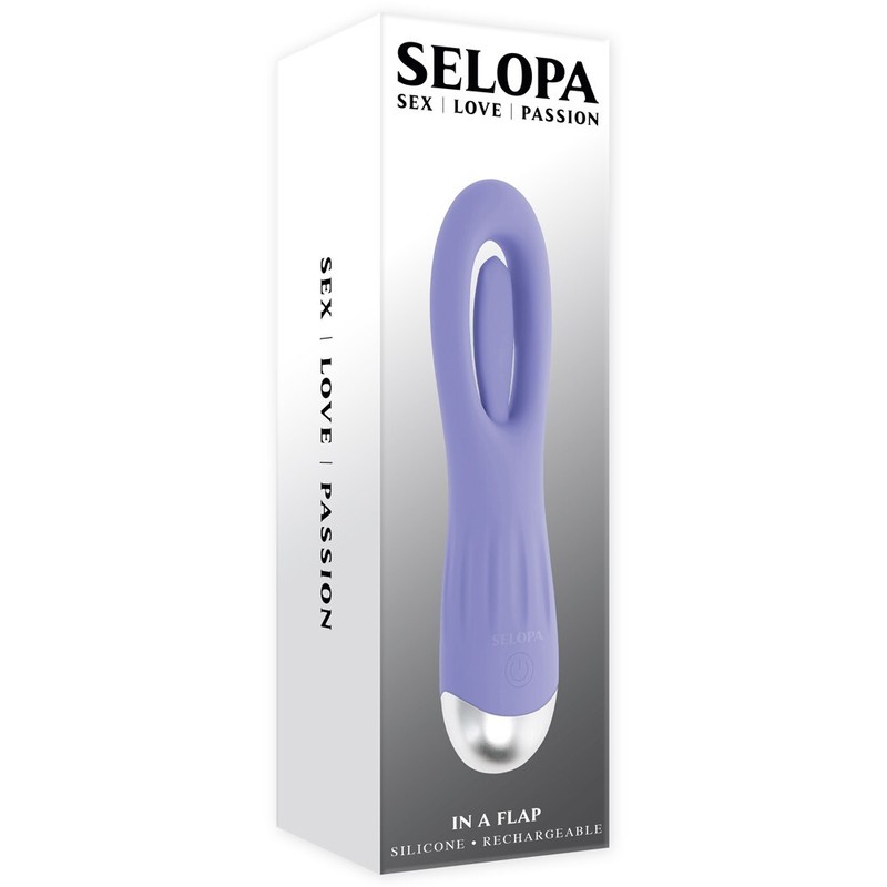Selopa In A Flap Vibe Purple – Clitoral G-Spot Vibrator