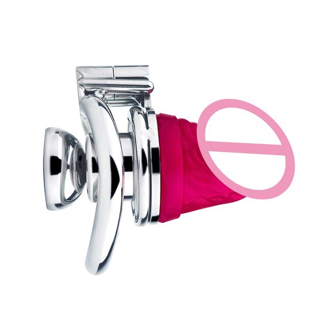 Sissy Inverted Chastity Cage Realistic Couple Peni Rings Binding Belt Games New