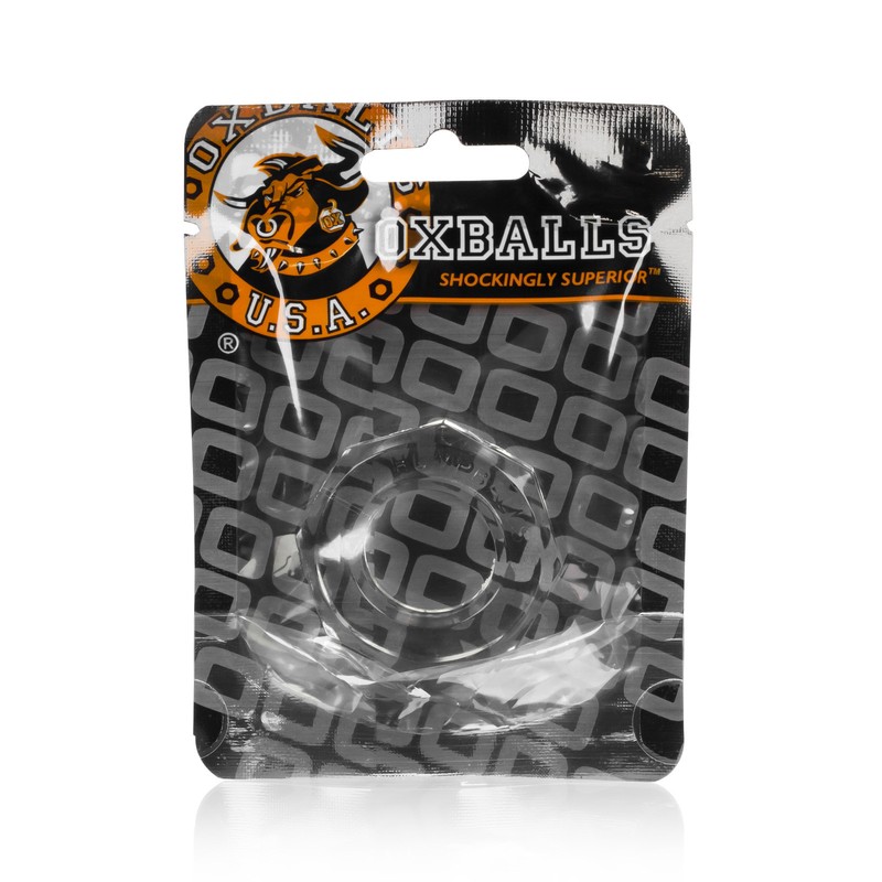 Oxballs Atomic Jock Humpballs Cock Ring Clear - Male Delay Prolong Enhancer gallery