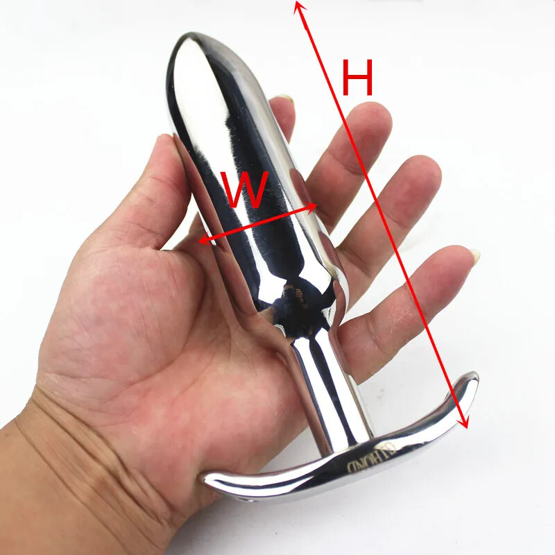 6 Sizes Anal Dildo Stainless Steel Butt Plug Anus Dilator Anal Ball Sex Toys gallery