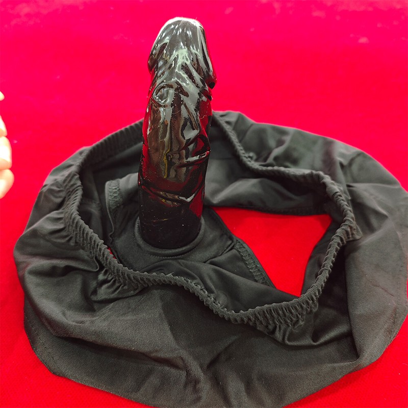 Chastity Panties with Dildo Detachable Penis For Lesbian Gay Adult Underwear SM gallery