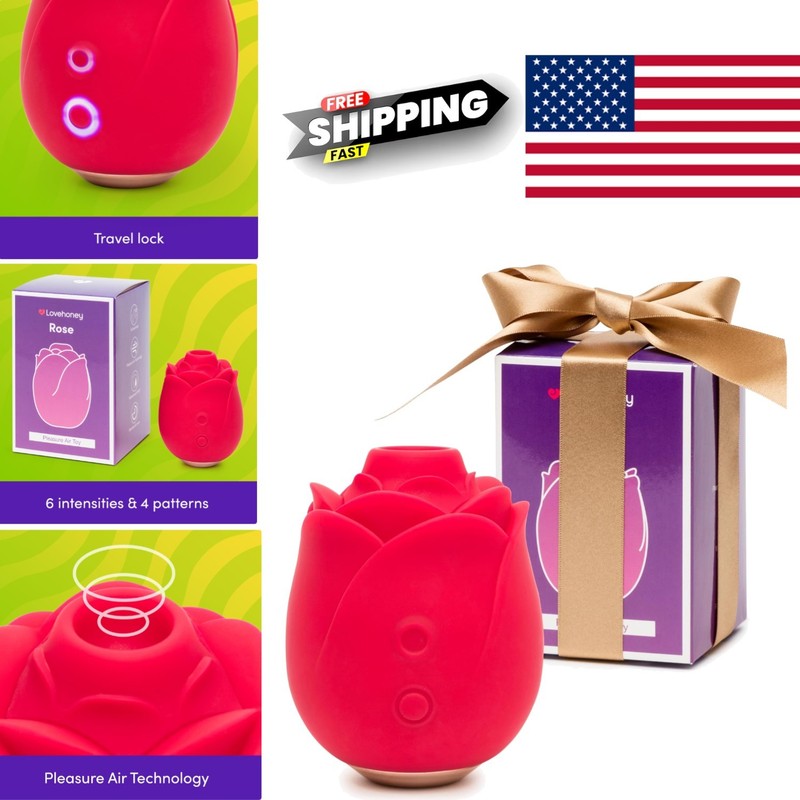 Waterproof Clit Stimulator with Rechargeable Design and Vibrating Function