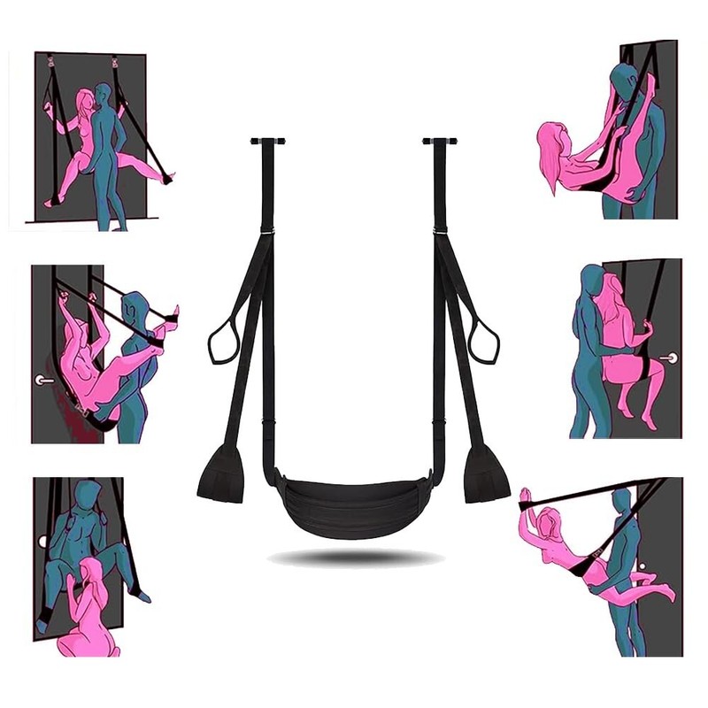 Adult Sex Toys for Couples Bondage Restraint Hanging Door Swing Sling BDSM 300Lb