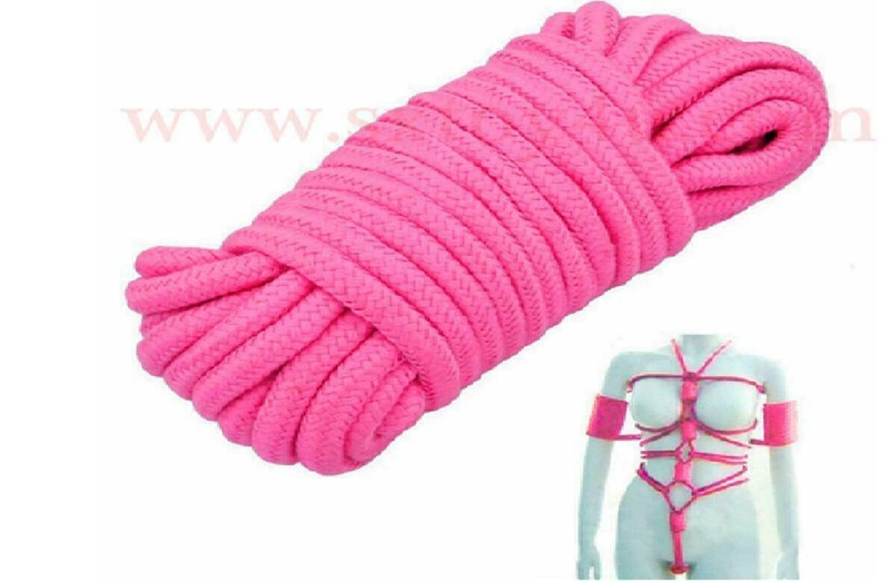 Soft Cotton Rope Bondage Restraint Japanese Shibari BDSM Adult Play 32ft/10m