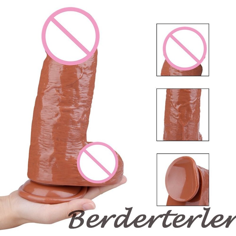 Realistic Dildo Super Large Simulation Penis Suction Cup Vagina Massage Sex Toys gallery