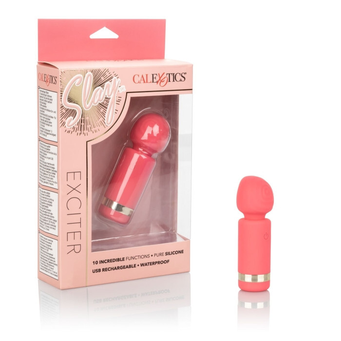 CalExotics – Slay Exciter- Coral Pink – California Exotic Novelties vibrator
