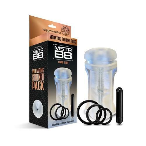 Happy Ending Mstr B8 Vibrating Stroker Pack – Hand Cuff