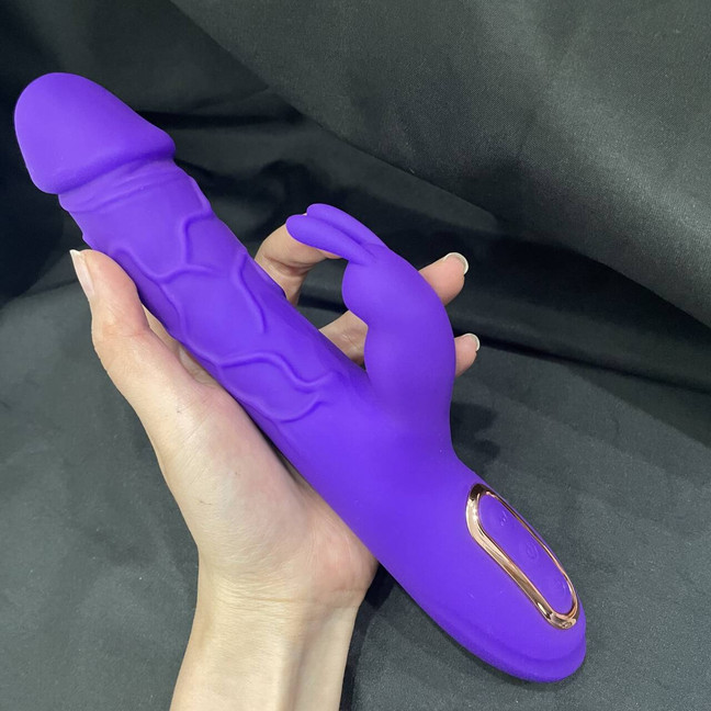 Rabbit Vibrator G-Spot Dildo Waterproof Clit Massager Sex Toys For Women Female
