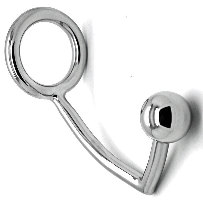Cock Lock Intruder, 316L Surgical Steel B Plug, G/Ring for Men