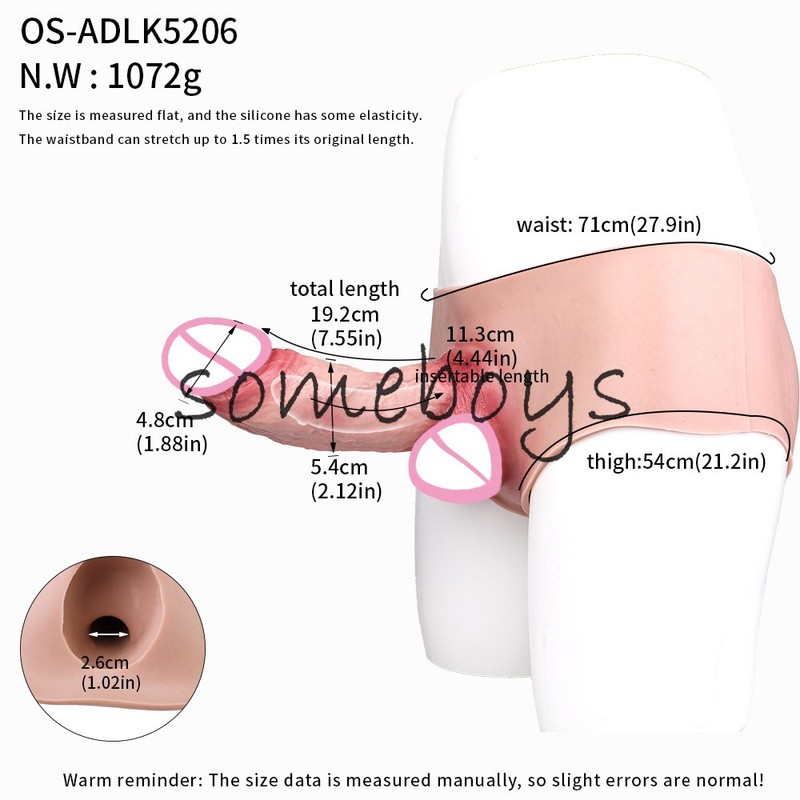 Strap-on Penis Sleeve Pants Extender Hollow Sleeve Textured Men Cock Enlarger gallery