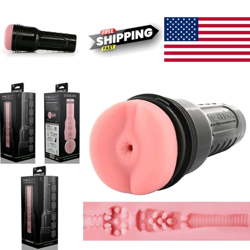 Pink Butt Male Pleasure Toy 10.24 Inch Superskin with Ultra Stimulating Design