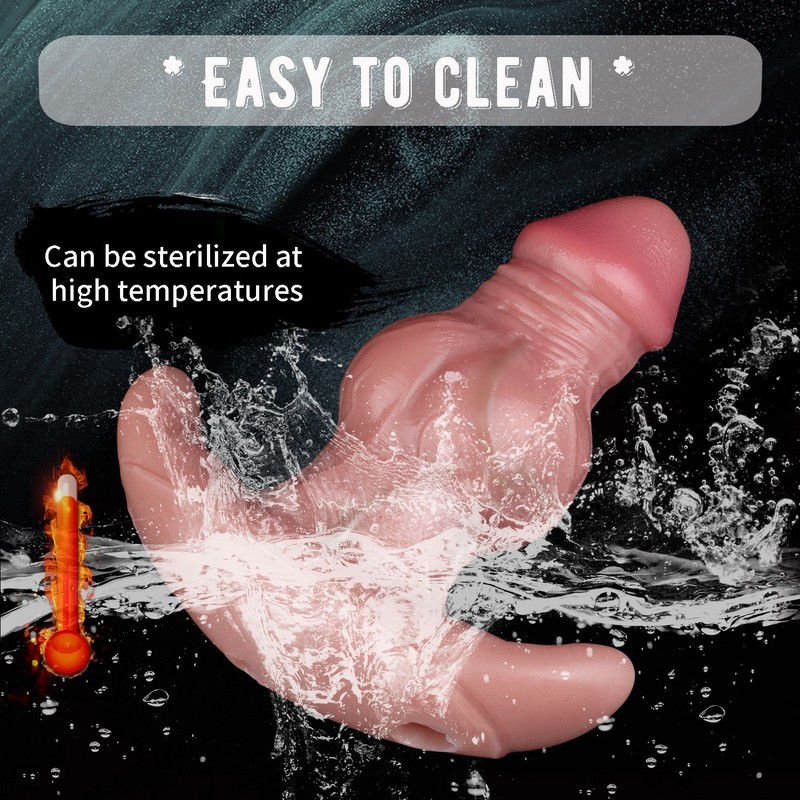 Realistic Anal Plug Big Knot Butt Plug Anal Toys 5in Silicone Women Man Sex Toys gallery