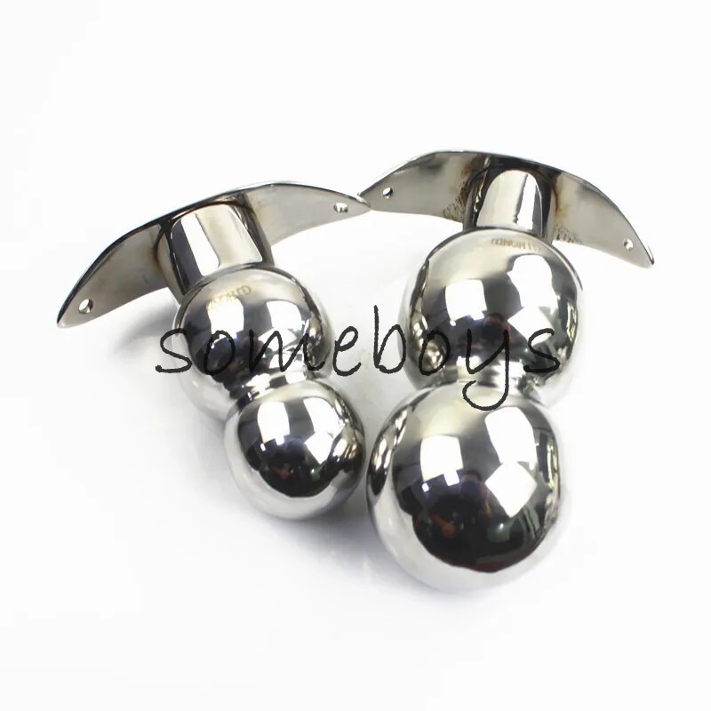 6 Sizes Stainless Steel Anal Dildo Plug Butt Balls Anus Diator Sex Toys Adults gallery