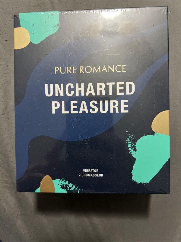 Pure Romance Uncharted Pleasure Vibrating Clitoral Toy, 7 Speeds & Pulsing, NIB