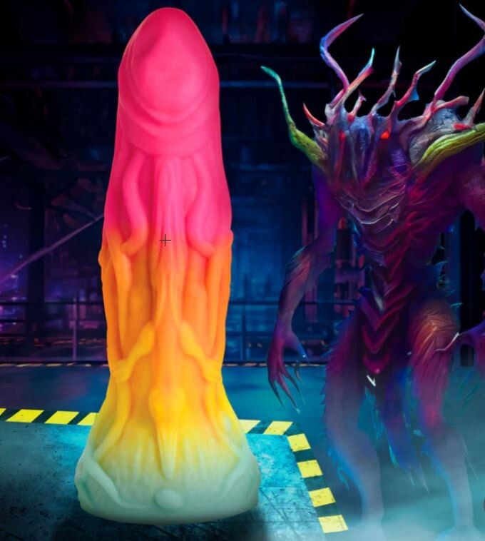 Creature Cocks Shape Shifter Alien Silicone Dildo with Suction Cup Based, New gallery