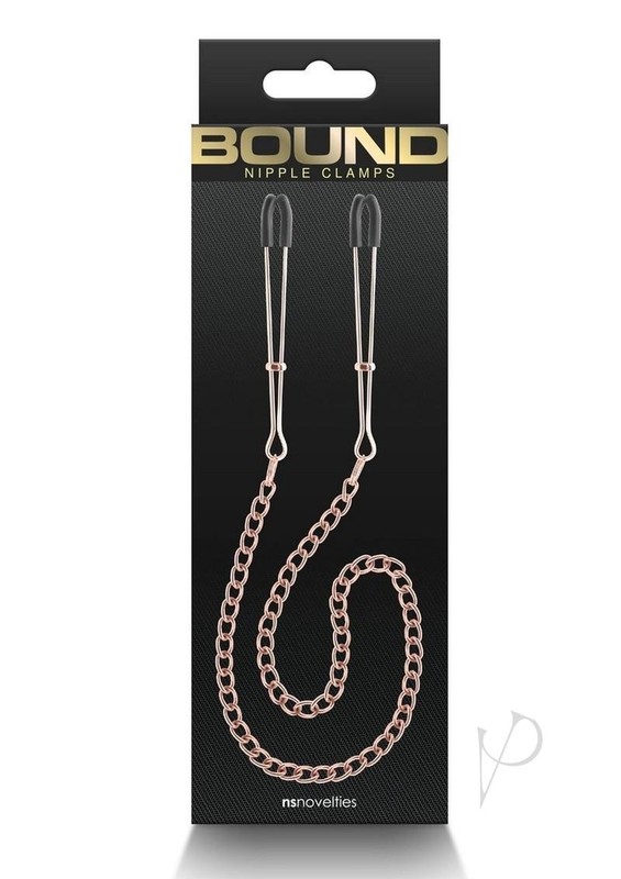 Bound Nipple Clamps DC3 – Rose Gold