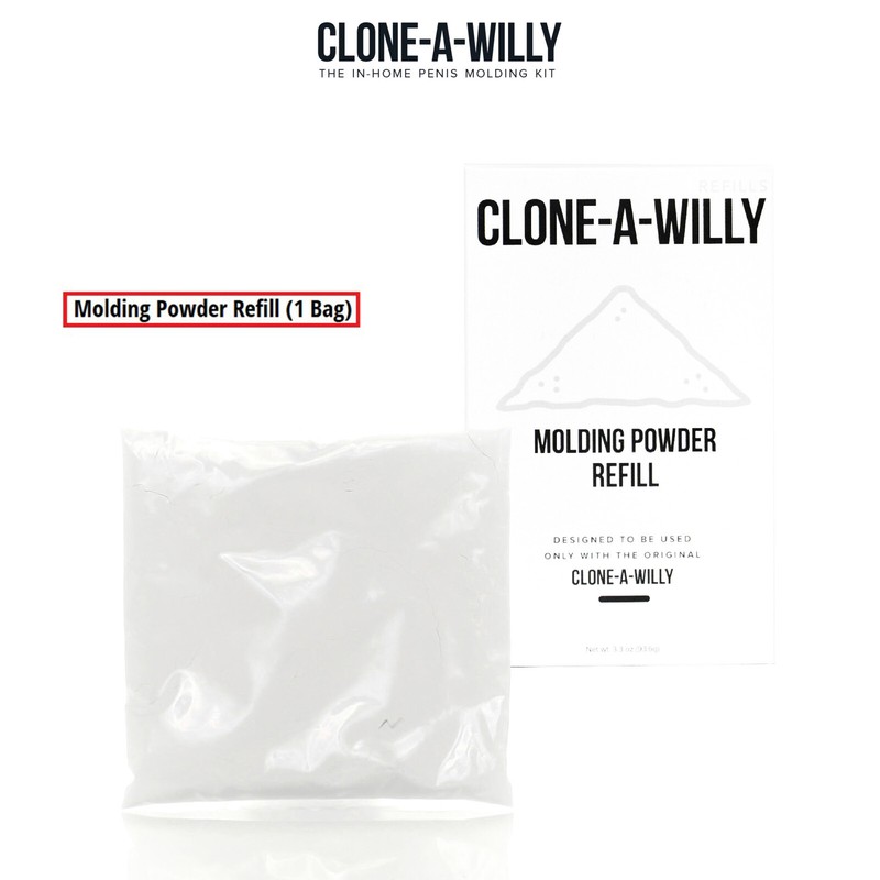 Clone-A-Willy Molding Powder Refill Bag Powder Cloning Penis Vagina