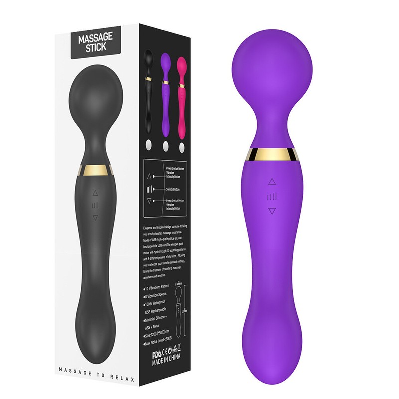 Multi-Speed Handheld Cordless Massager Wand Personal Full Body Massage Therapy gallery