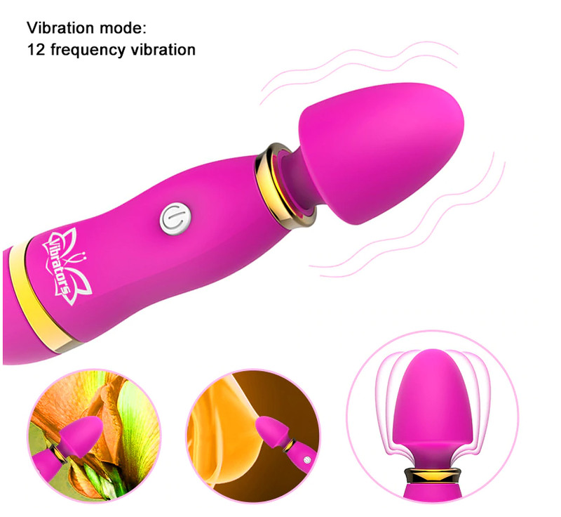 Multispeed Vibrator Rabbit Dildo G-Spot Clit Massager-Adult Sex Toys for-Women gallery