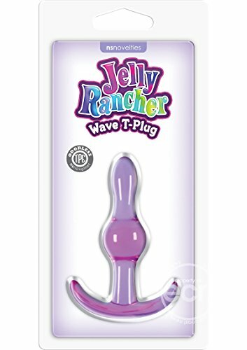 Jelly Rancher Wave T Plug Purple 3.8 Inch