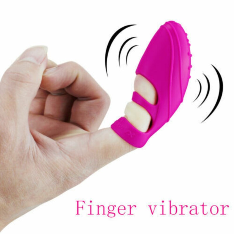 Adult Toys Finger Vibrator Clitoris G-Spot Stimulator Massager For Women Sex Toy