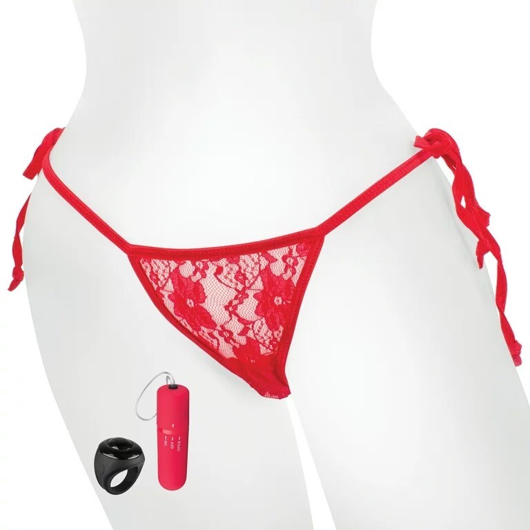 Screaming O My Secret Wireless Remote Control Vibrating Panty Panties Thongs Set