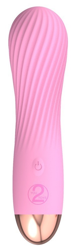 Cuties Pink Soft Touch USB Waterproof 7 Vibration Pocket Vibrator